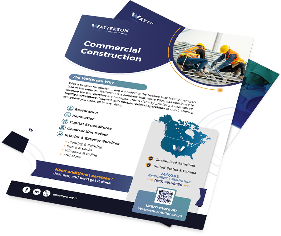 Watterson Commercial Construction One Pager